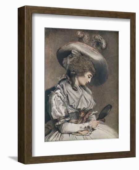 Narcissa, 1787-John Raphael Smith-Framed Giclee Print