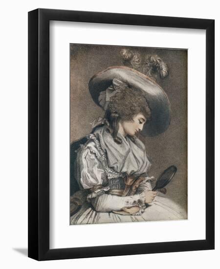 Narcissa, 1787-John Raphael Smith-Framed Giclee Print