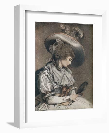 Narcissa, 1787-John Raphael Smith-Framed Giclee Print