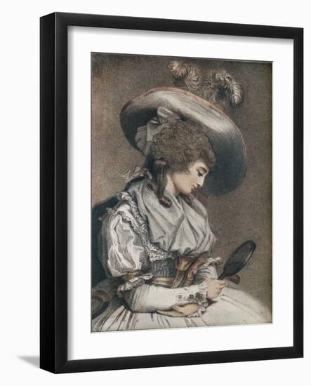 Narcissa, 1787-John Raphael Smith-Framed Giclee Print