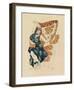 Narcisse by Tcherepnin 1911-Leon Bakst-Framed Premium Giclee Print