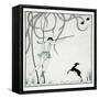 Narcisse, from the Series Designs on the Dances of Vaslav Nijinsky-Georges Barbier-Framed Stretched Canvas