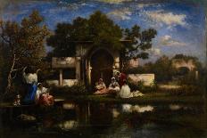 The Pond, Mid-19th Century-Narcisse Virgile Diaz de la Pena-Giclee Print