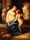 Venus and Cupids, C.1850-Narcisse Virgile Diaz de la Pena-Giclee Print