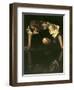 Narcissus, 1598-1599-Caravaggio-Framed Giclee Print