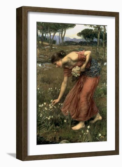 Narcissus, 1912-John William Waterhouse-Framed Giclee Print