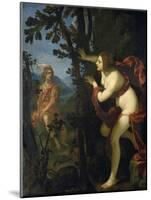 Narcissus and Echo-Giovanni Biliverti-Mounted Giclee Print