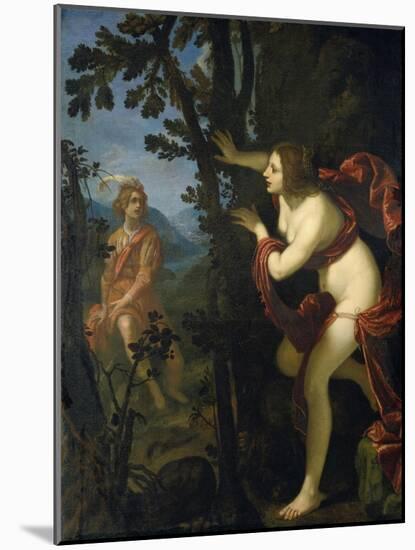 Narcissus and Echo-Giovanni Biliverti-Mounted Giclee Print