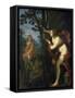 Narcissus and Echo-Giovanni Biliverti-Framed Stretched Canvas
