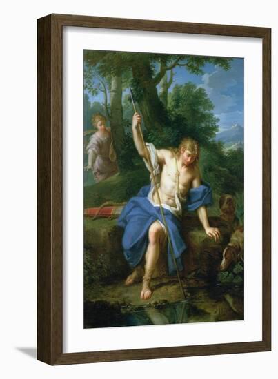 Narcissus and Echo-Placido Costanzi-Framed Giclee Print