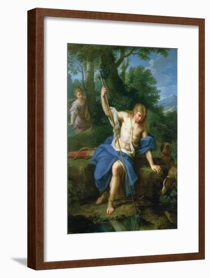 Narcissus and Echo-Placido Costanzi-Framed Giclee Print