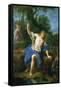 Narcissus and Echo-Placido Costanzi-Framed Stretched Canvas