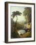 Narcissus and Echo-George Arnald-Framed Giclee Print