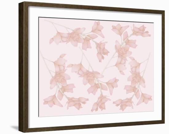 Narcissus Background-Maria Trad-Framed Giclee Print