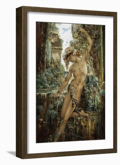 Narcissus, C. 1890-Gustave Moreau-Framed Giclee Print