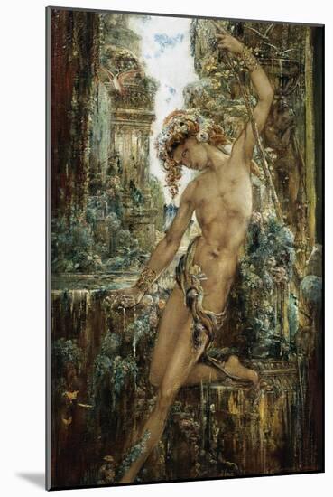 Narcissus, C. 1890-Gustave Moreau-Mounted Giclee Print