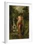 Narcissus in Love with His Own Reflection-Dionisio Baixeras-Verdaguer-Framed Giclee Print