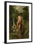 Narcissus in Love with His Own Reflection-Dionisio Baixeras-Verdaguer-Framed Giclee Print