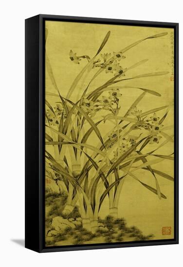 Narcissus-Ma Shouzhen-Framed Stretched Canvas