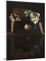 Narcissus-Caravaggio-Mounted Giclee Print