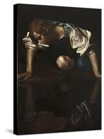 Narcissus-Caravaggio-Stretched Canvas