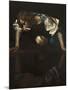 Narcissus-Caravaggio-Mounted Giclee Print