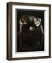 Narcissus-Caravaggio-Framed Art Print