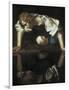 Narcissus-Caravaggio-Framed Art Print