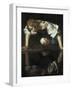 Narcissus-Caravaggio-Framed Art Print