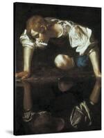 Narcissus-Caravaggio-Stretched Canvas