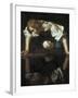 Narcissus-Caravaggio-Framed Art Print