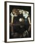 Narcissus-Caravaggio-Framed Art Print