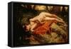 Narcissus-Conda B. de Satriano-Framed Stretched Canvas