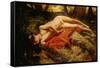 Narcissus-Conda B. de Satriano-Framed Stretched Canvas