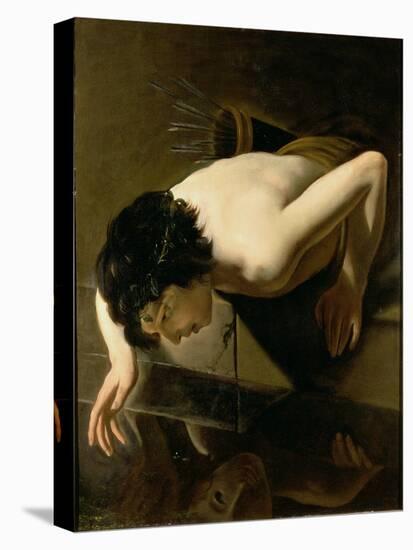 Narcissus-Jan Moreelse-Stretched Canvas