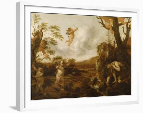 Narcissus-Nicolas Colombel-Framed Giclee Print