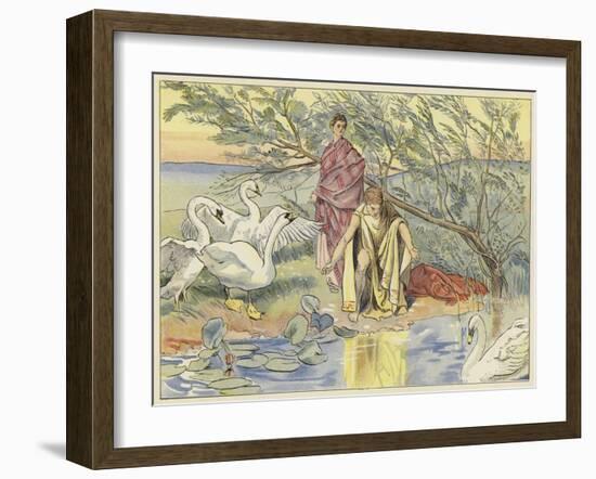 Narcissus-John Shenton Eland-Framed Giclee Print