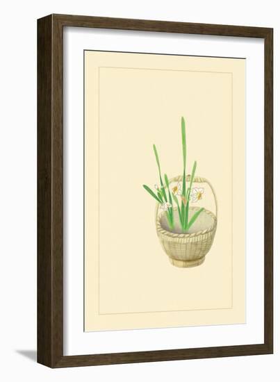 Narcissus-Sofu Teshigahara-Framed Art Print