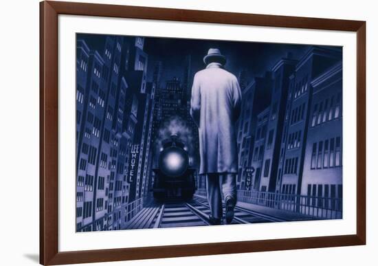 Narco Analyse-Alain Cardinal-Framed Art Print