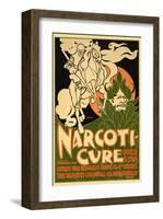 Narcoti-Cure Quit Smoke Help-null-Framed Art Print