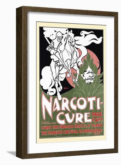 Narcoti-Cure-Will Bradley-Framed Art Print