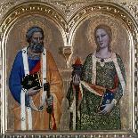 St Dorothy and St Peter-Nardo Di Cione-Giclee Print