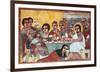 Narga Selasie, The Last Supper-Nigel Pavitt-Framed Giclee Print