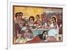 Narga Selasie, The Last Supper-Nigel Pavitt-Framed Giclee Print