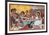 Narga Selasie, The Last Supper-Nigel Pavitt-Framed Giclee Print