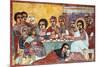 Narga Selasie, The Last Supper-Nigel Pavitt-Mounted Giclee Print