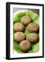 Narkel Posto Bora - A Bengali Dish-PhotoIndia-Framed Photographic Print