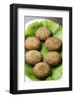 Narkel Posto Bora - A Bengali Dish-PhotoIndia-Framed Photographic Print
