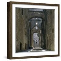 Narni, Umbria, Italy. Alley-Joe Cornish-Framed Photographic Print