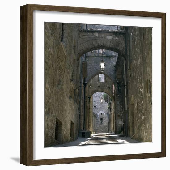 Narni, Umbria, Italy. Alley-Joe Cornish-Framed Photographic Print